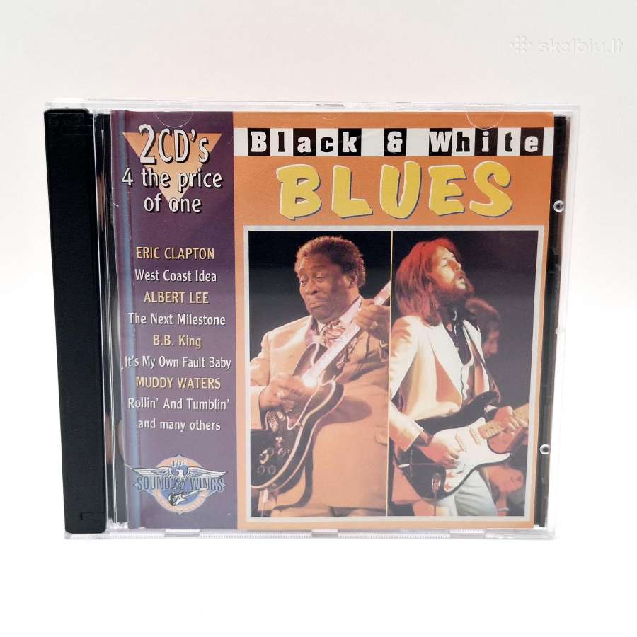 Black & White Blues (2xcd, rinkinys)