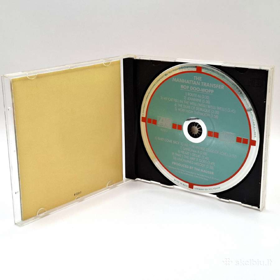 The Manhattan Transfer - Bop Doo-wopp (CD) - nuotraukos Nr. 3