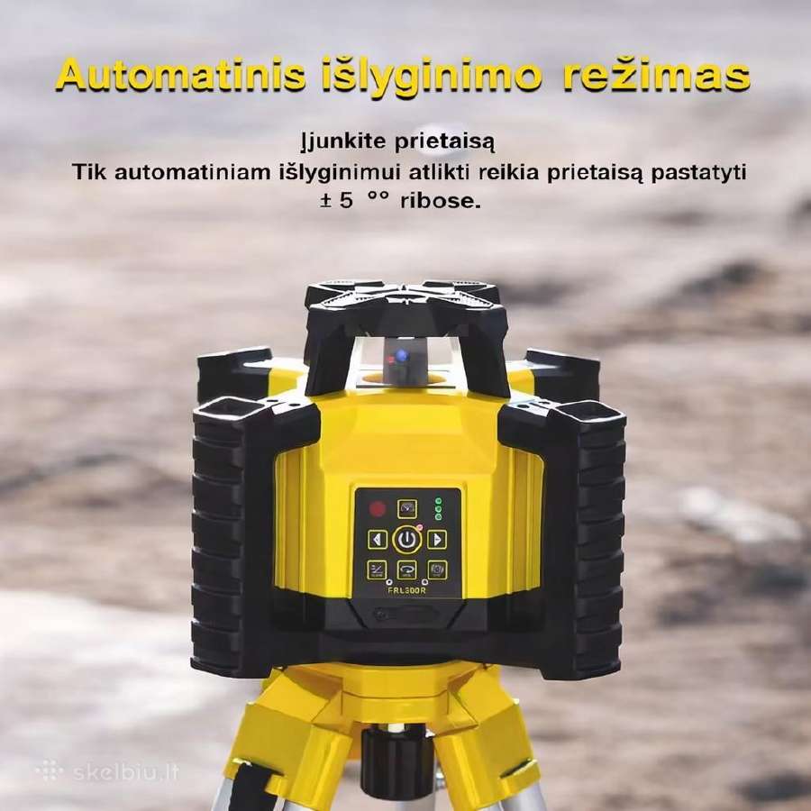 Lazerinis rotacinis nivelyras Firecore Frl300r - nuotraukos Nr. 3