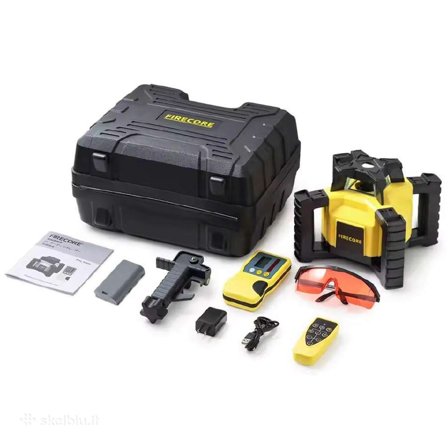 Lazerinis rotacinis nivelyras Firecore Frl300r - nuotraukos Nr. 2