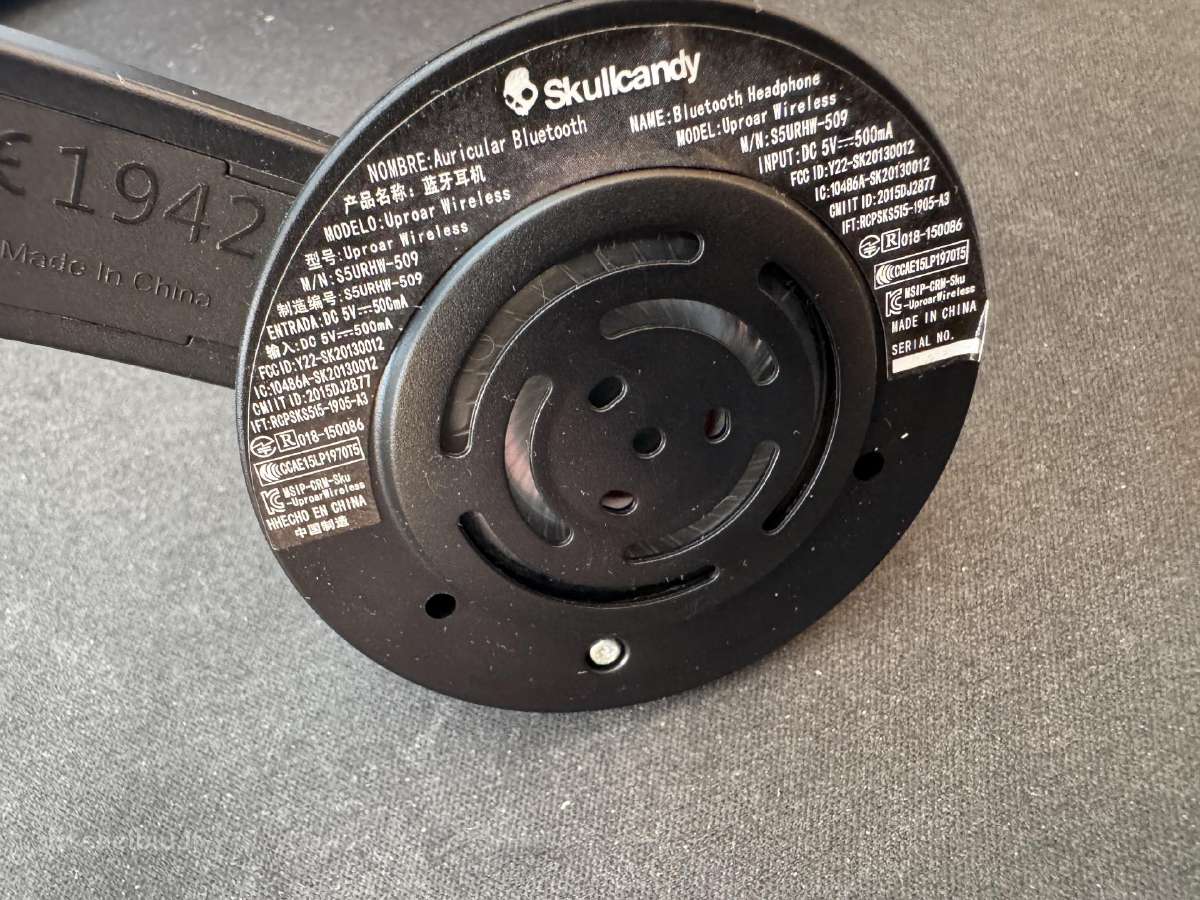 Skullcandy Uproar Bt Ausinės - nuotraukos Nr. 8