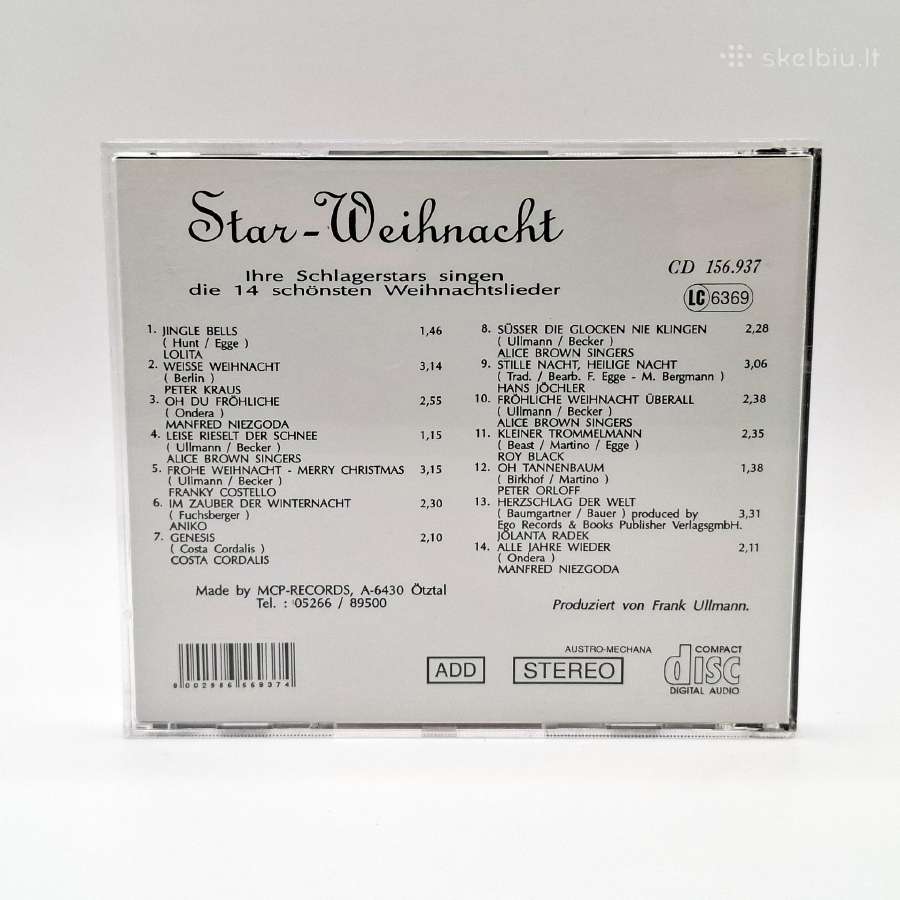 Various - Star Weihnacht (CD, rinkinys) - nuotraukos Nr. 2