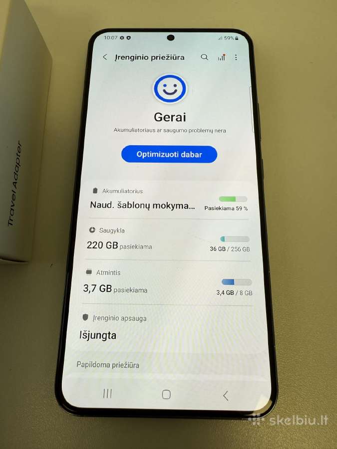 Samsung Galaxy S22 Plus 256gb - nuotraukos Nr. 3