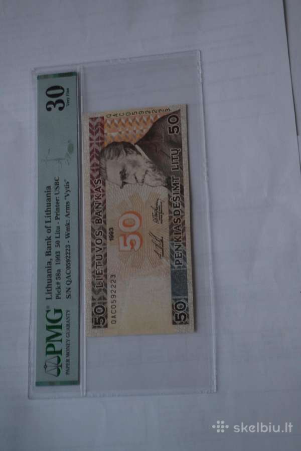 50 Litu 1993 m.
