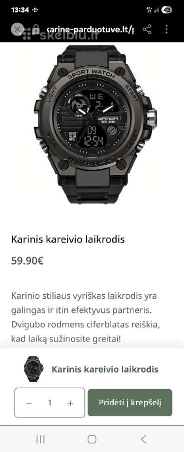 Sayda laikrodis - nuotraukos Nr. 8