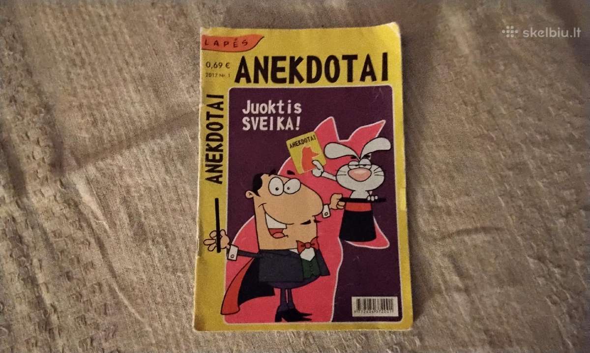 Lapės anekdotai. juoktis sveika Autorių kelektyvas