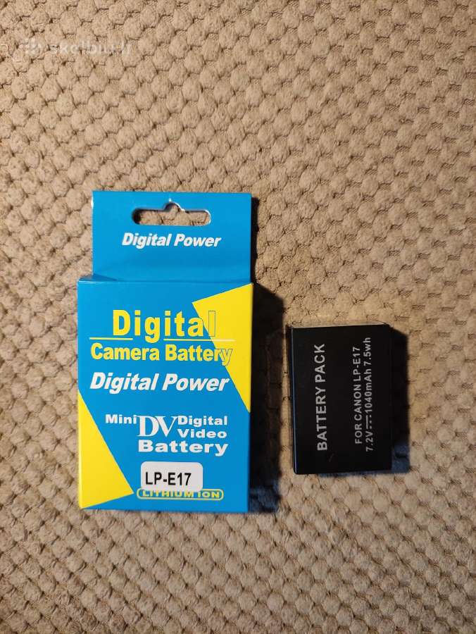 Canon Lp-e17 akumuliatorius 1040 mah