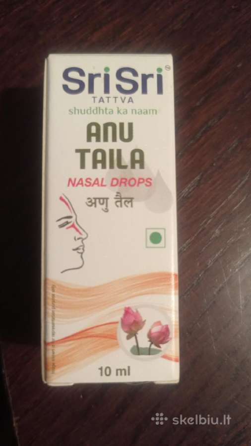 Ajurvediniai Anuthailam nosies lasai