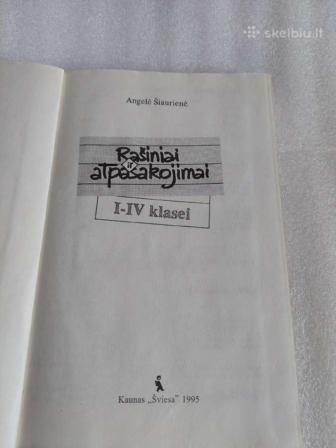Rašiniai ir atpasakojimai I-iv klasei - nuotraukos Nr. 2