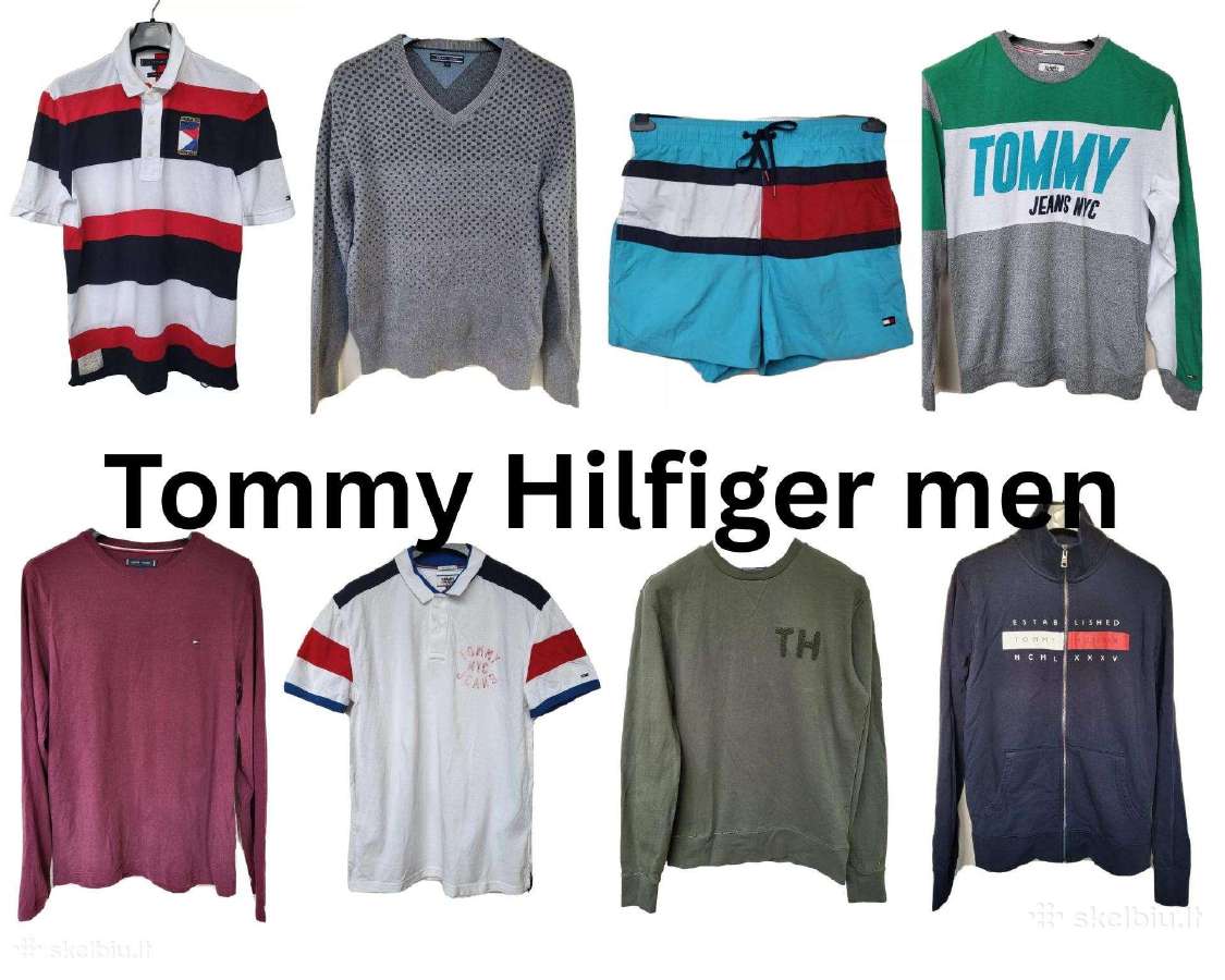 Tik 10 Eur vnt.! Tommy Hilfiger nauji 100 vnt.