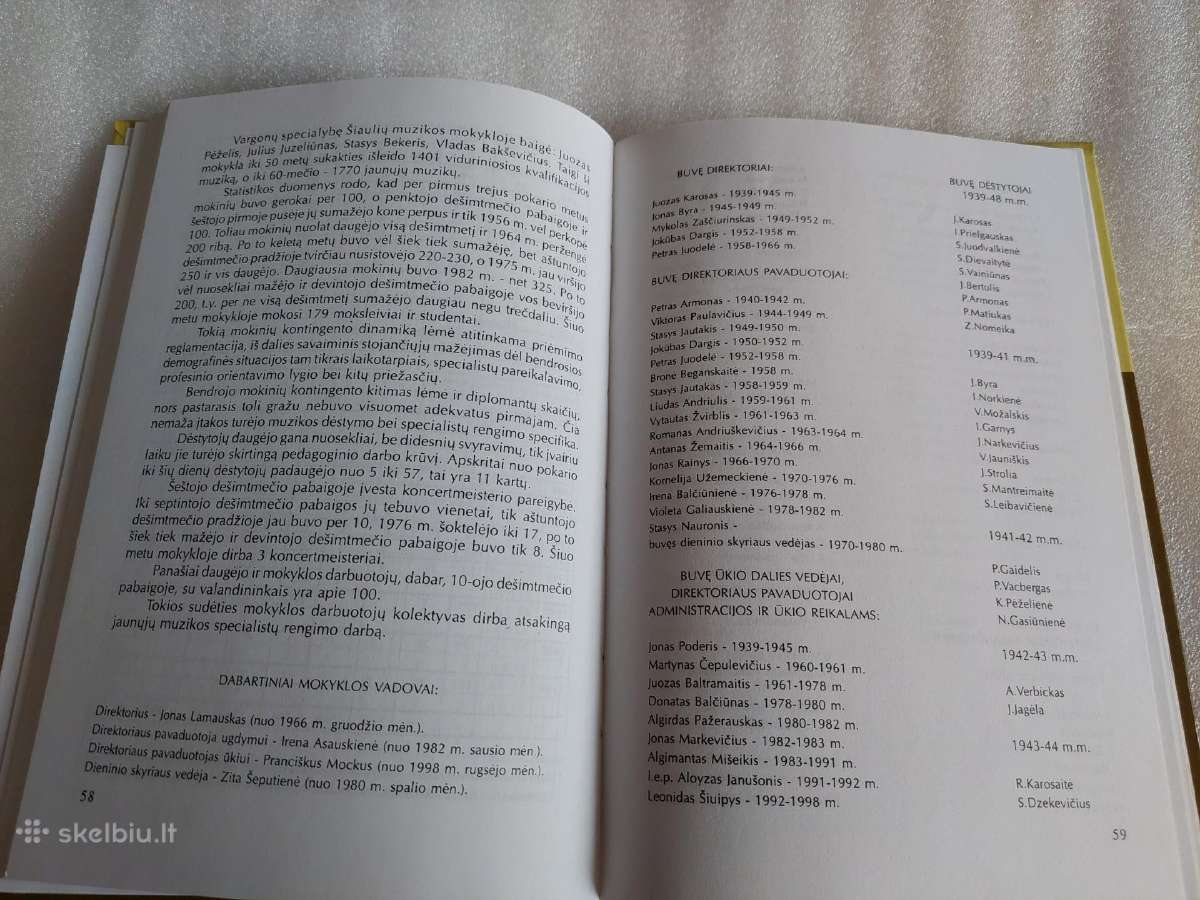 Šiaulių konservatorija 1939-1999 - nuotraukos Nr. 4