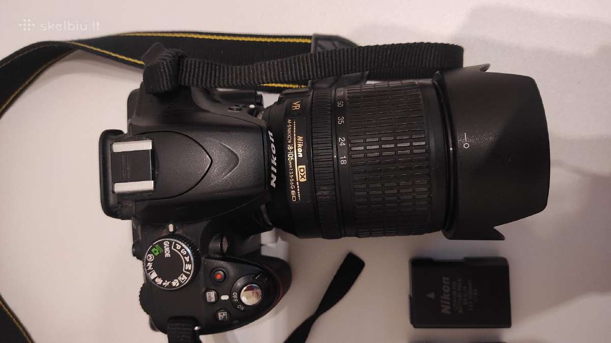 Fotoaparatas Nikon D3200 18-105 mm Af-s - nuotraukos Nr. 3