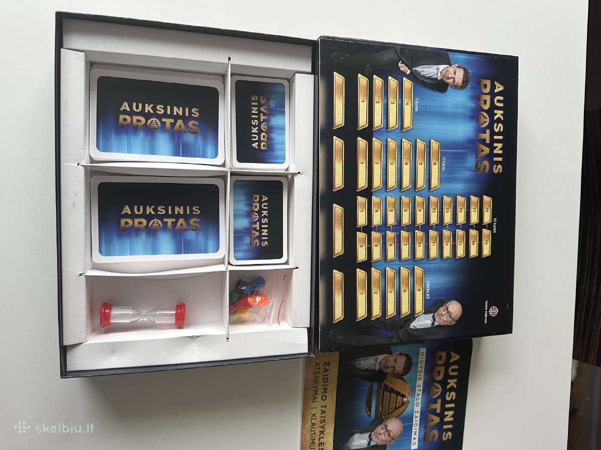 Auksinis protas. Didysis stalo žaidimas - nuotraukos Nr. 2