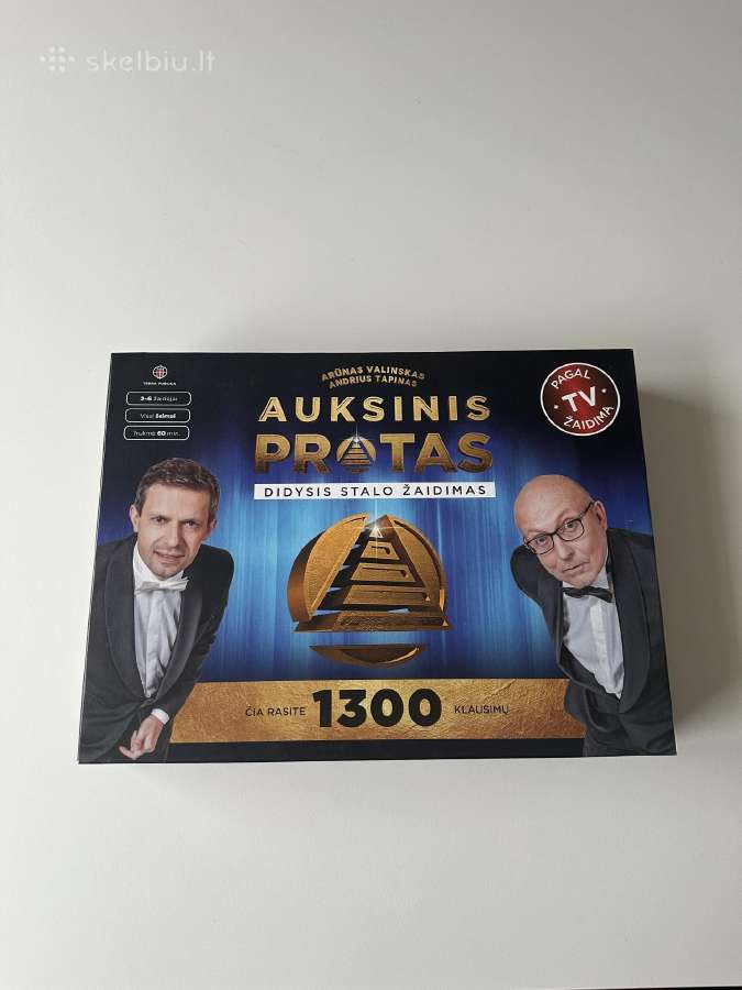 Auksinis protas. Didysis stalo žaidimas
