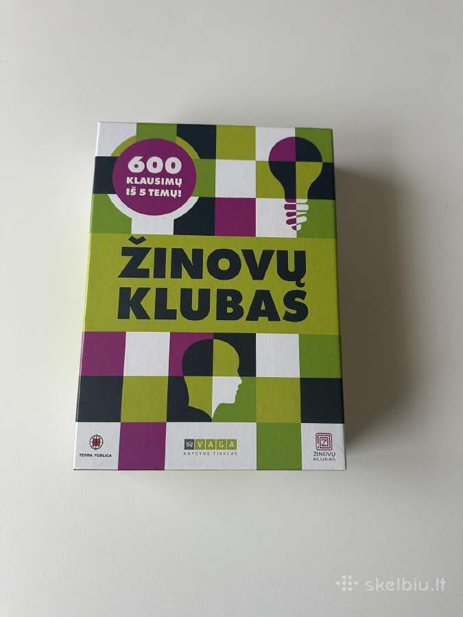 Žinovų klubas stalo žaidimas