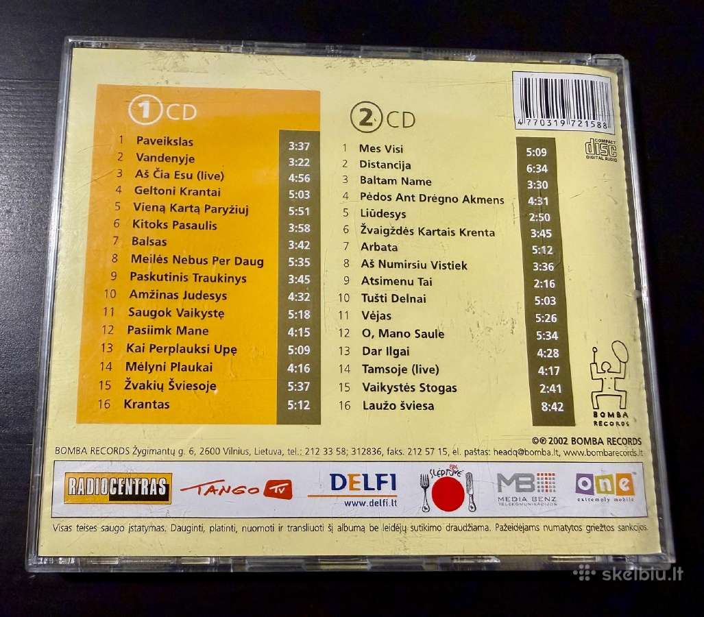 Foje ir Andrius Mamontovas CD - nuotraukos Nr. 3
