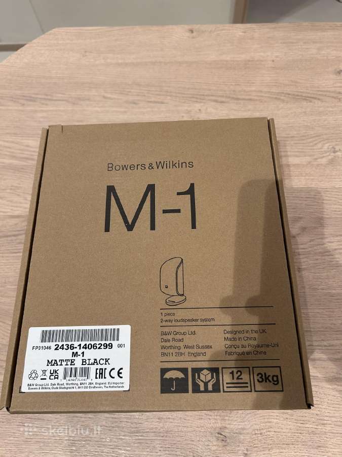 Garso kolonėlės Bowers & Wilkins M1 - nuotraukos Nr. 4