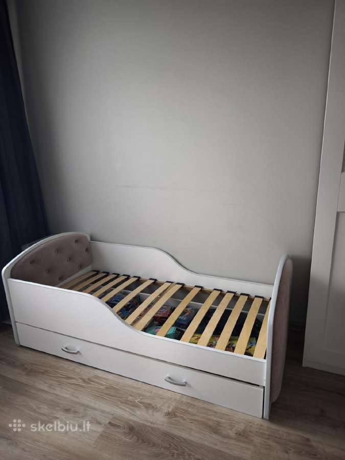 Vaikiška lova Svajonė 160cm x 80cm - nuotraukos Nr. 6