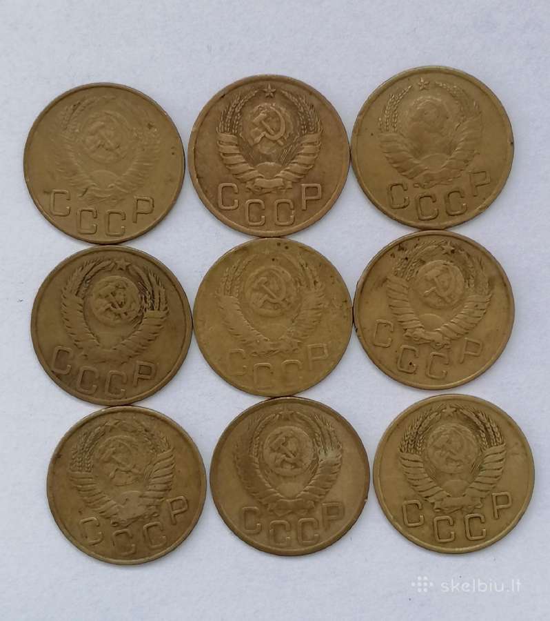1941-57m. rusiškos monetos - nuotraukos Nr. 2