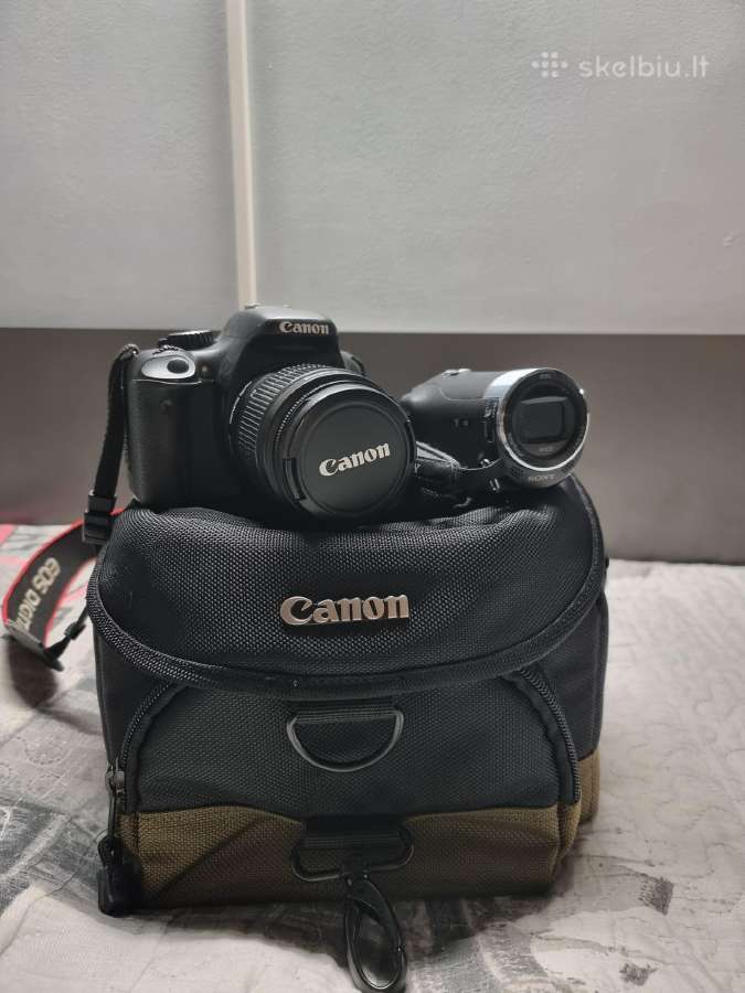 Parduodami fotokamera, videokamera
