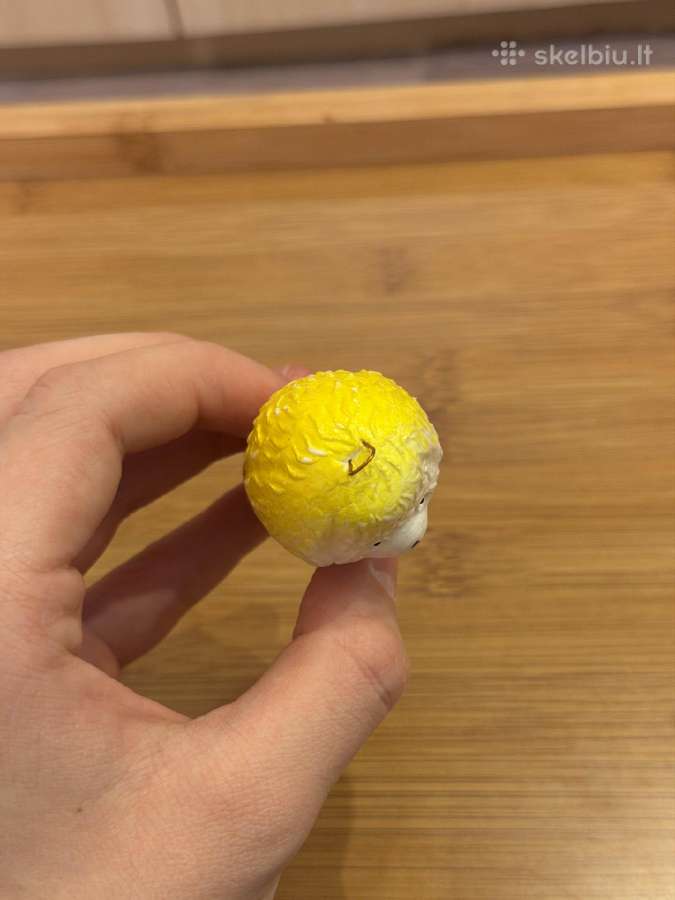 Geltonos meškutės eglutės papuošimas - nuotraukos Nr. 4