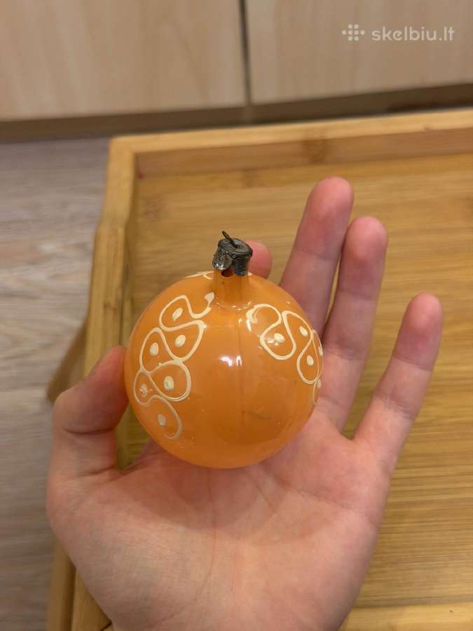Vintage eglutės papuošimai (3 vnt.) - nuotraukos Nr. 3