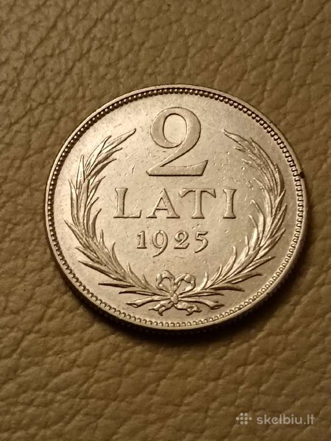 Latvija 2 latai 1925 m.
