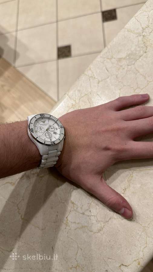 Emporio Armani 43 mm vyriškas laikrodis - nuotraukos Nr. 5