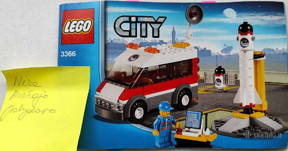 Vilniuje parduodamas Lego City 3366 Satellite