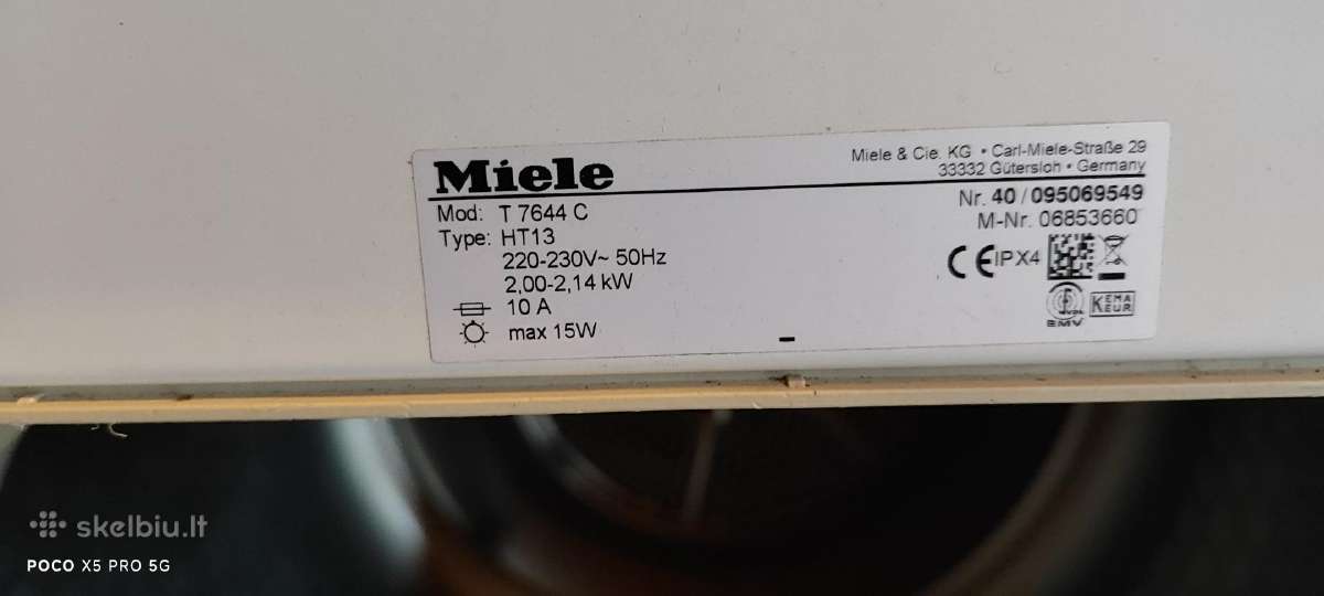 Miele T7644c - nuotraukos Nr. 6