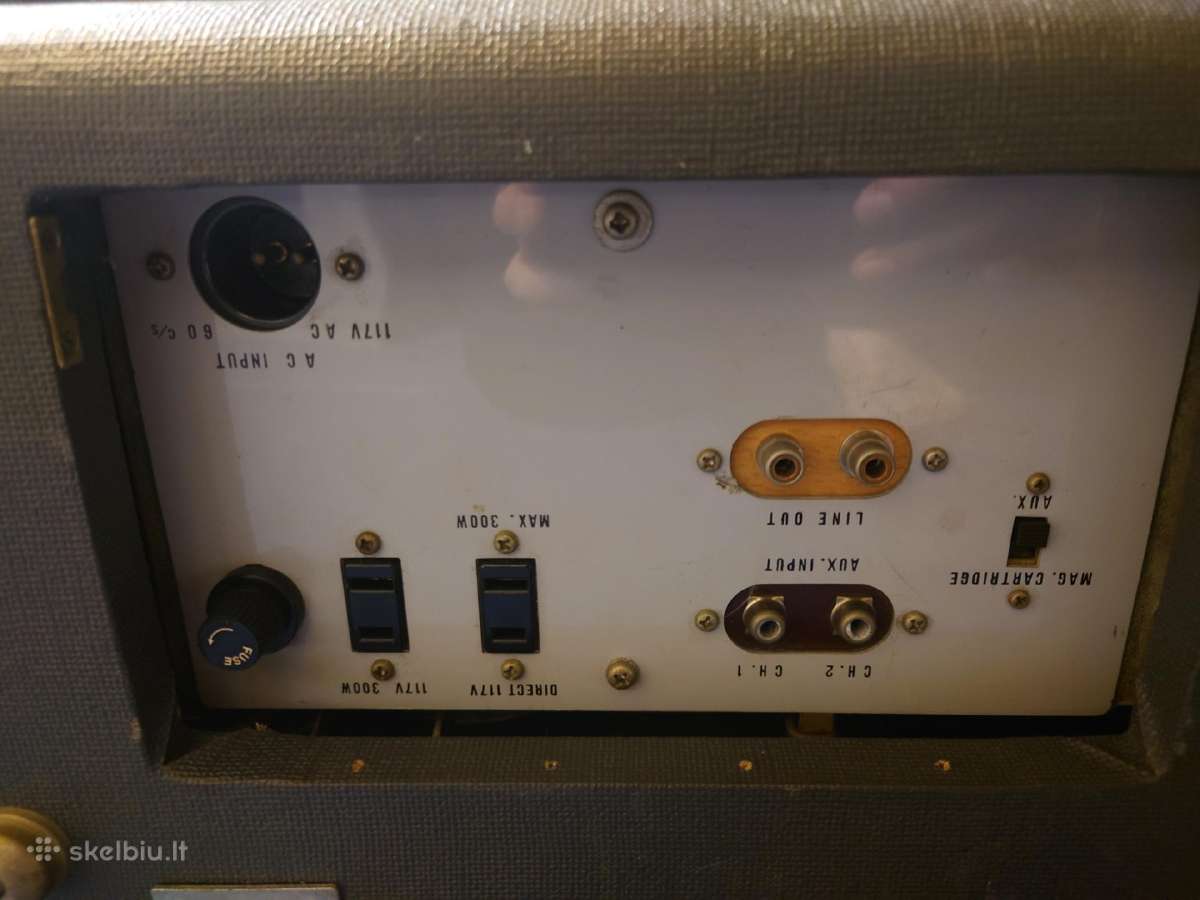 Sony Tc-600 juostinis ričių magnetofonas - nuotraukos Nr. 2