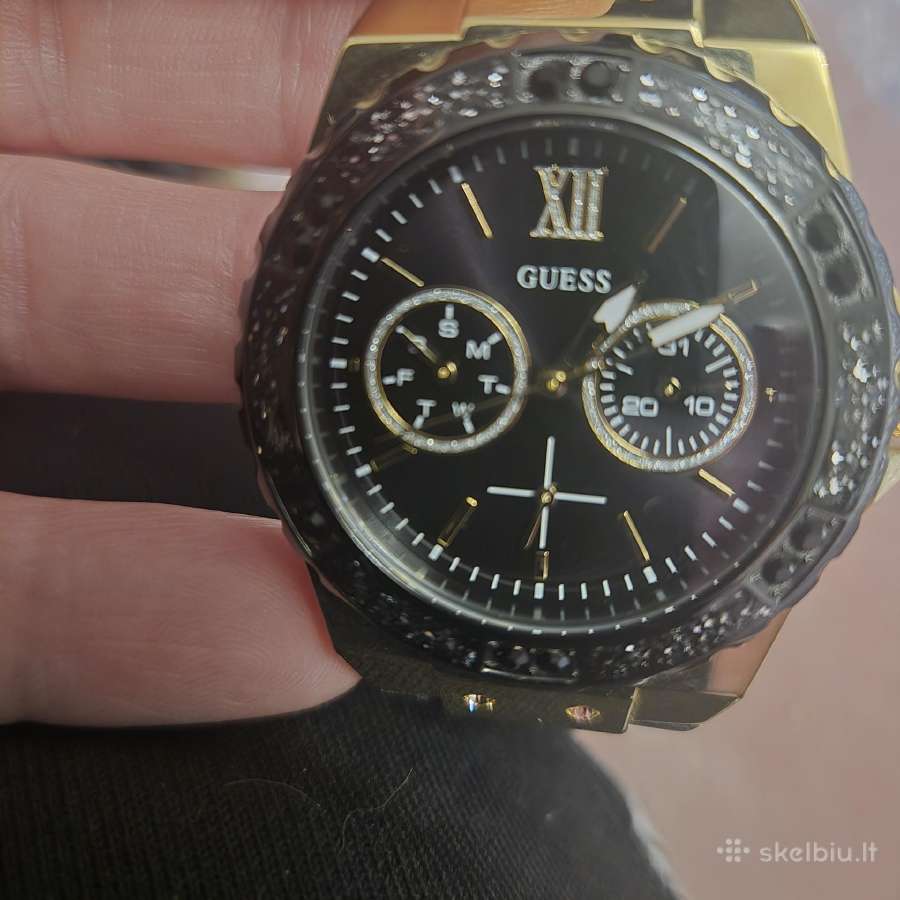 Prabangus Guess „limelight“ laikrodis su kristalai