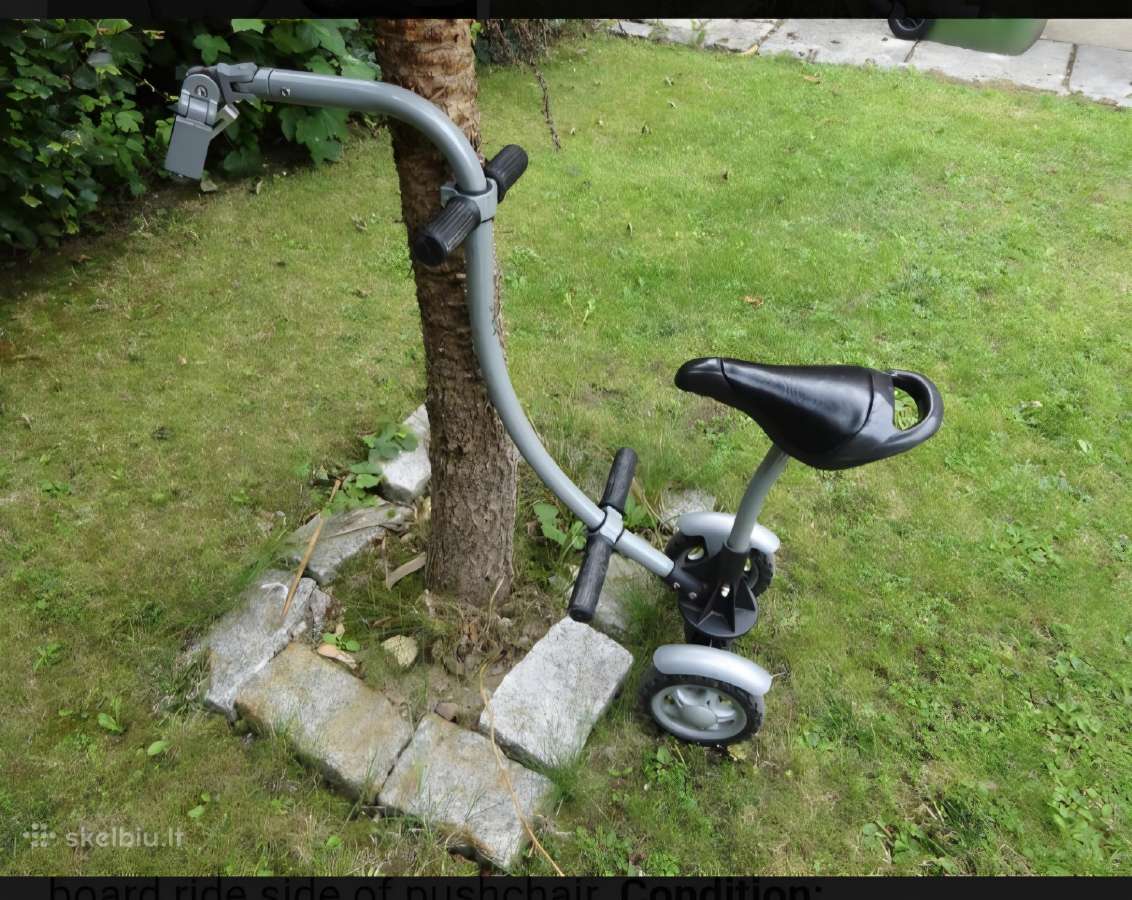 Vaikiško dviratuko/vežimui Bibi Buggy Bik priekaba - nuotraukos Nr. 3