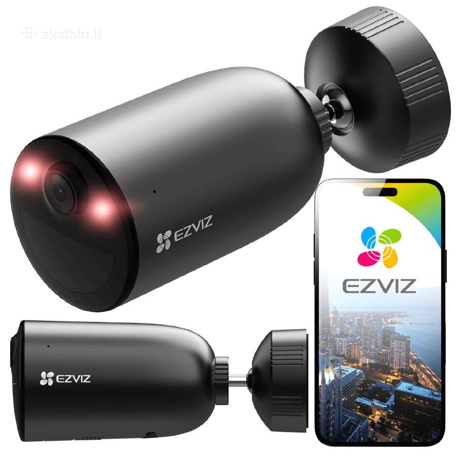 Ezviz ismani su akumuliatorium autonomine visi pri