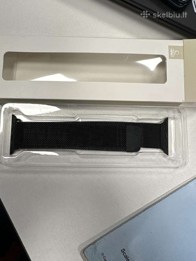 Apple Watch magnetine apyranke juoda 44-49mm