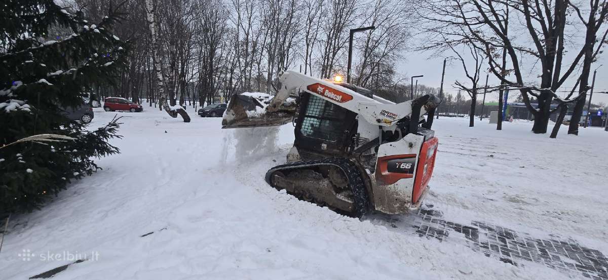Sklypu ir aplinkos tvarkymas Bobcat nuoma Kaunas - nuotraukos Nr. 9