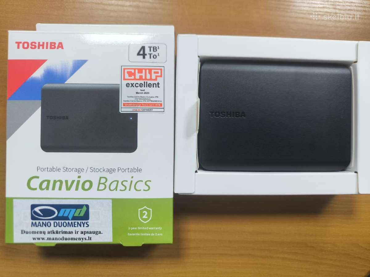 Išorinis HDD Toshiba 4tb 2.5"