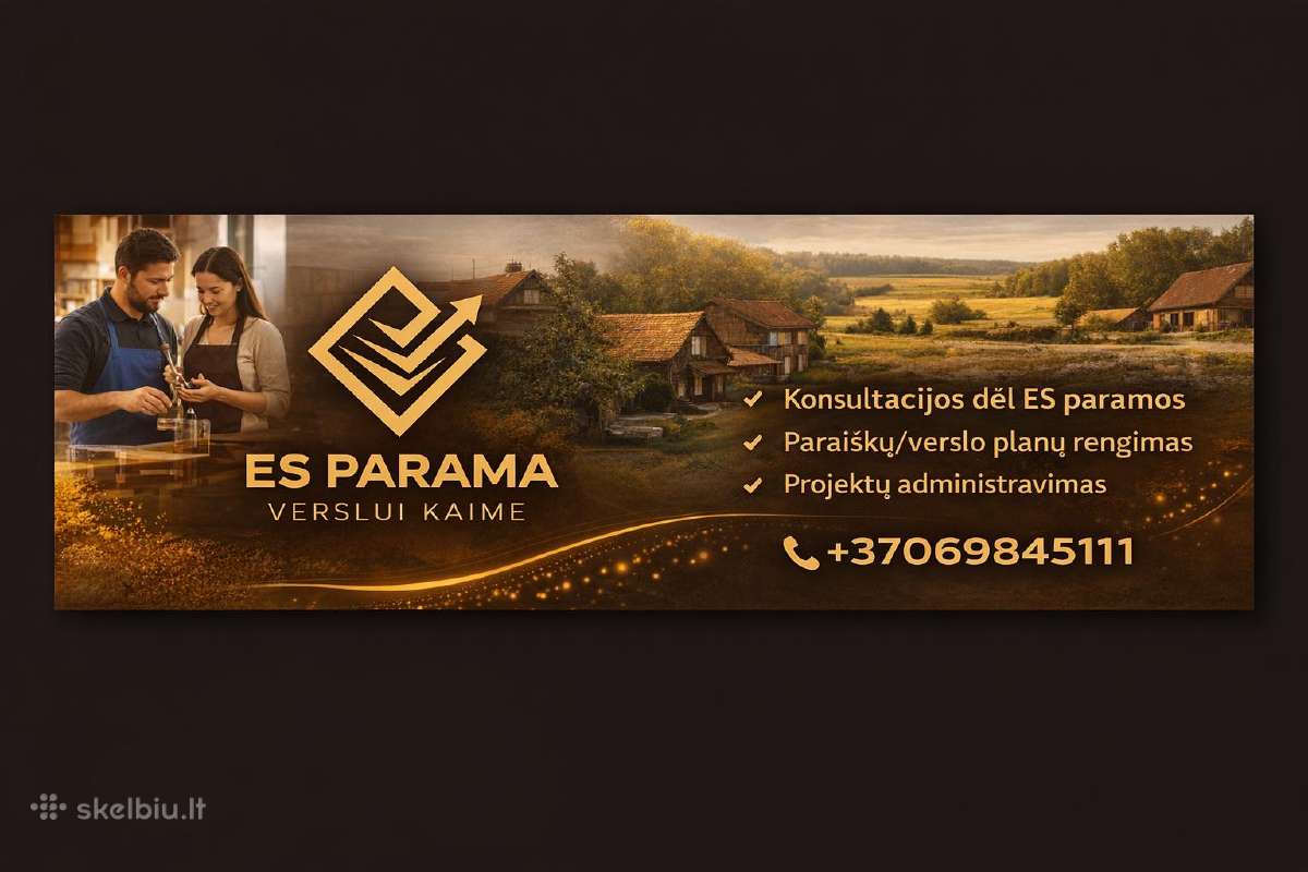 Es parama verslo pradžiai/plėtrai - nuotraukos Nr. 2