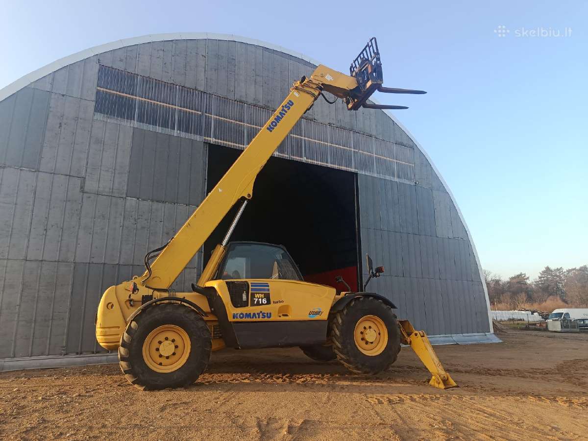 Teleskopinis krautuvas Komatsu Wh716