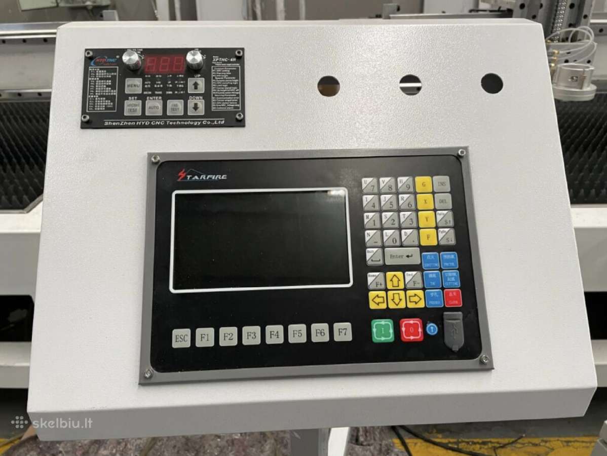 Metalo plazmos pjovimo staklės CNC 1530-160a - nuotraukos Nr. 3