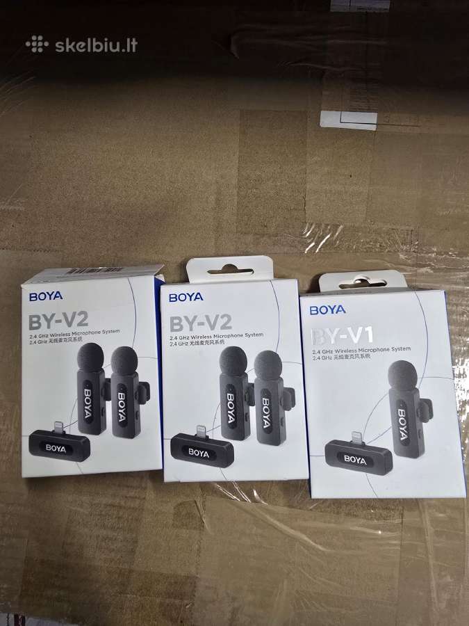 Belaidis mikrofonas Boya By-v2 - nuotraukos Nr. 2