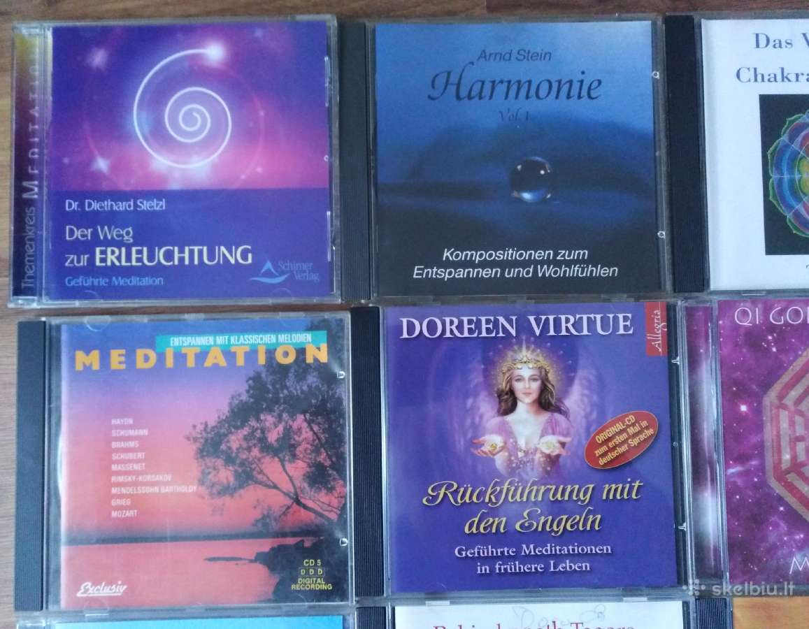 CD Meditacijos kompaktiniai diskai 16 vienetu - nuotraukos Nr. 2