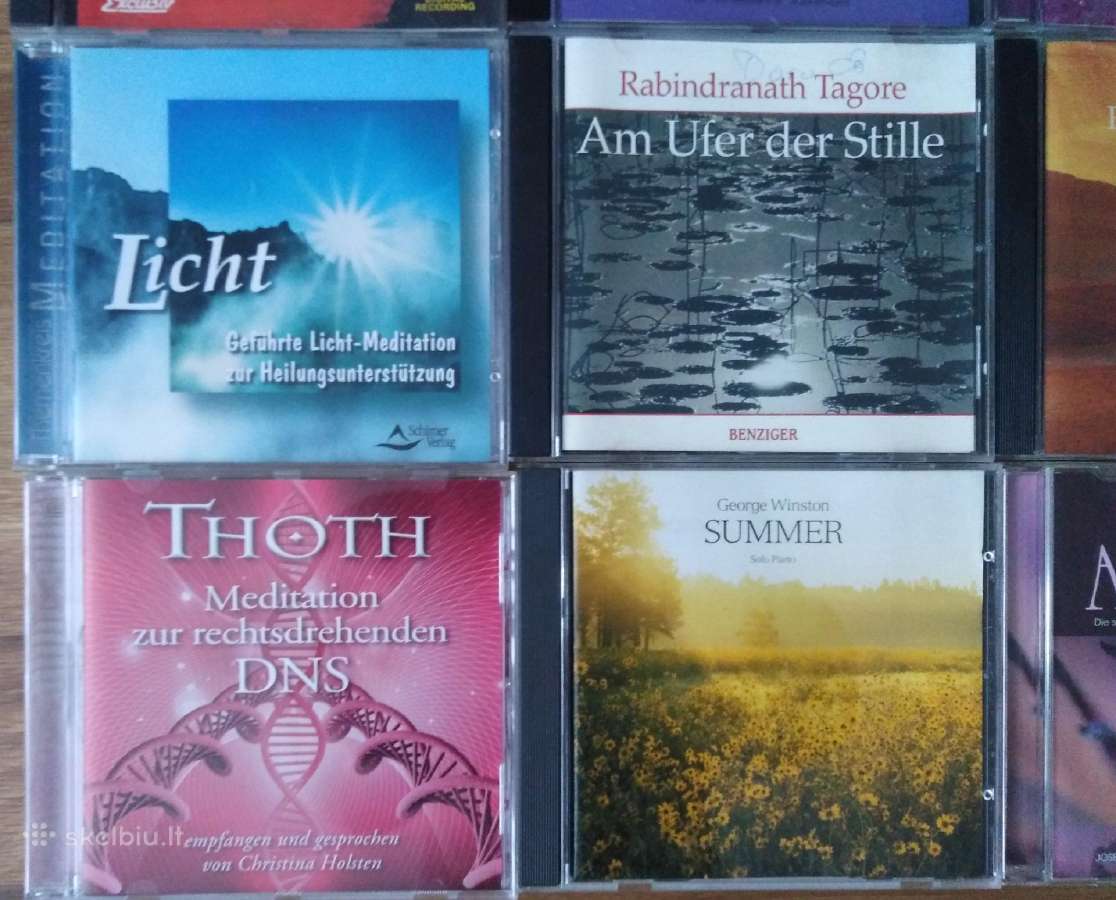 CD Meditacijos kompaktiniai diskai 16 vienetu - nuotraukos Nr. 4