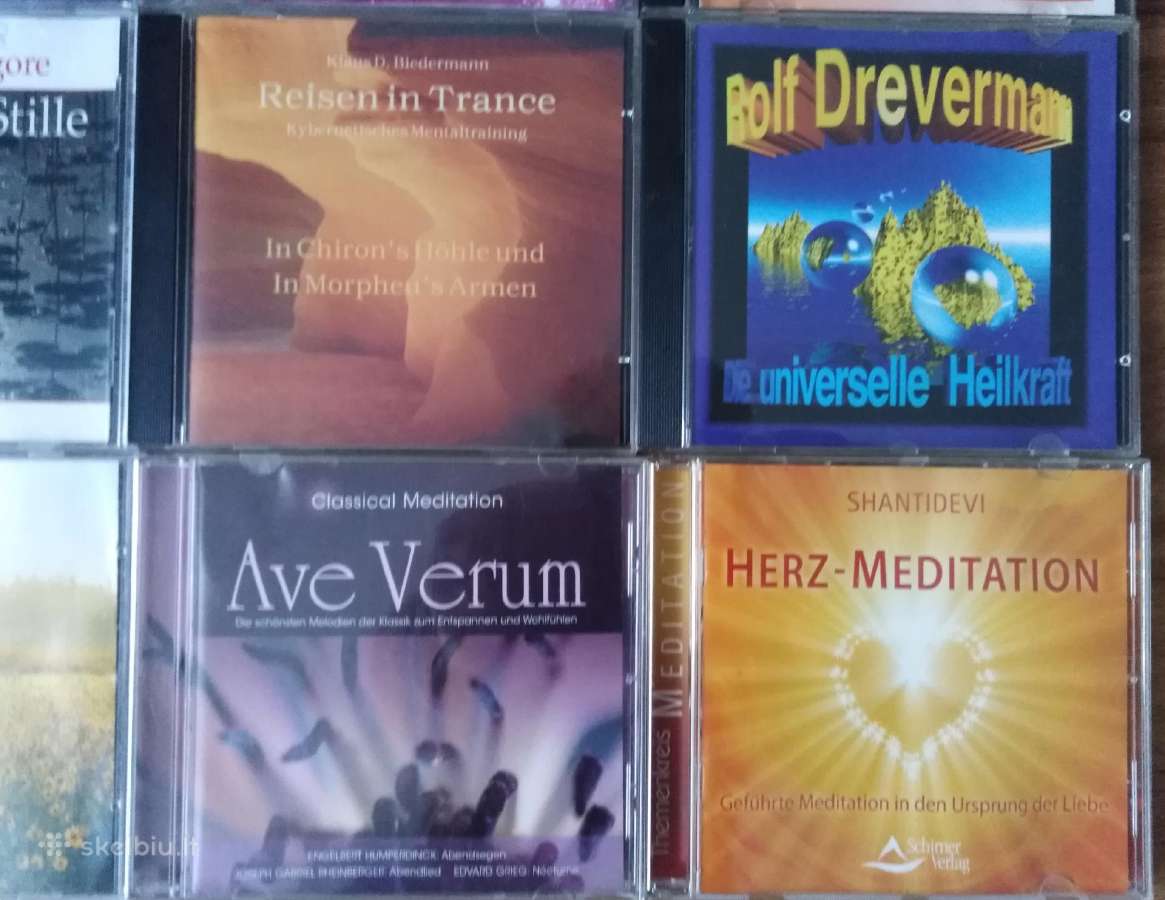 CD Meditacijos kompaktiniai diskai 16 vienetu - nuotraukos Nr. 5