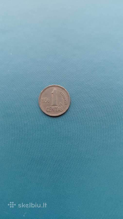 1936 m. 1 centas