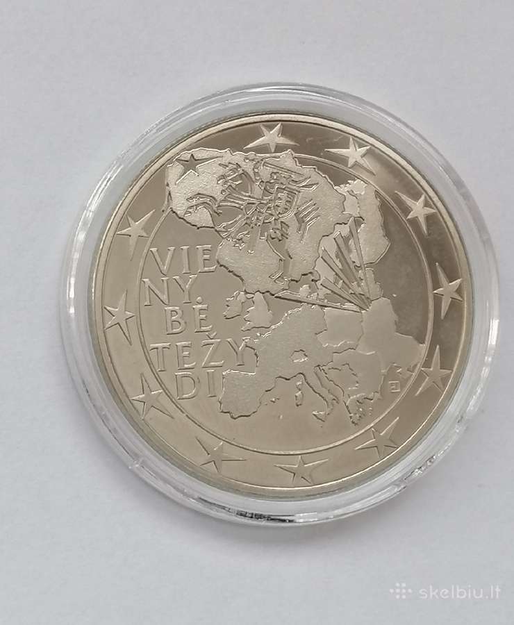 Medalis, skirtas euro įvedimui Lietuvoje - nuotraukos Nr. 3