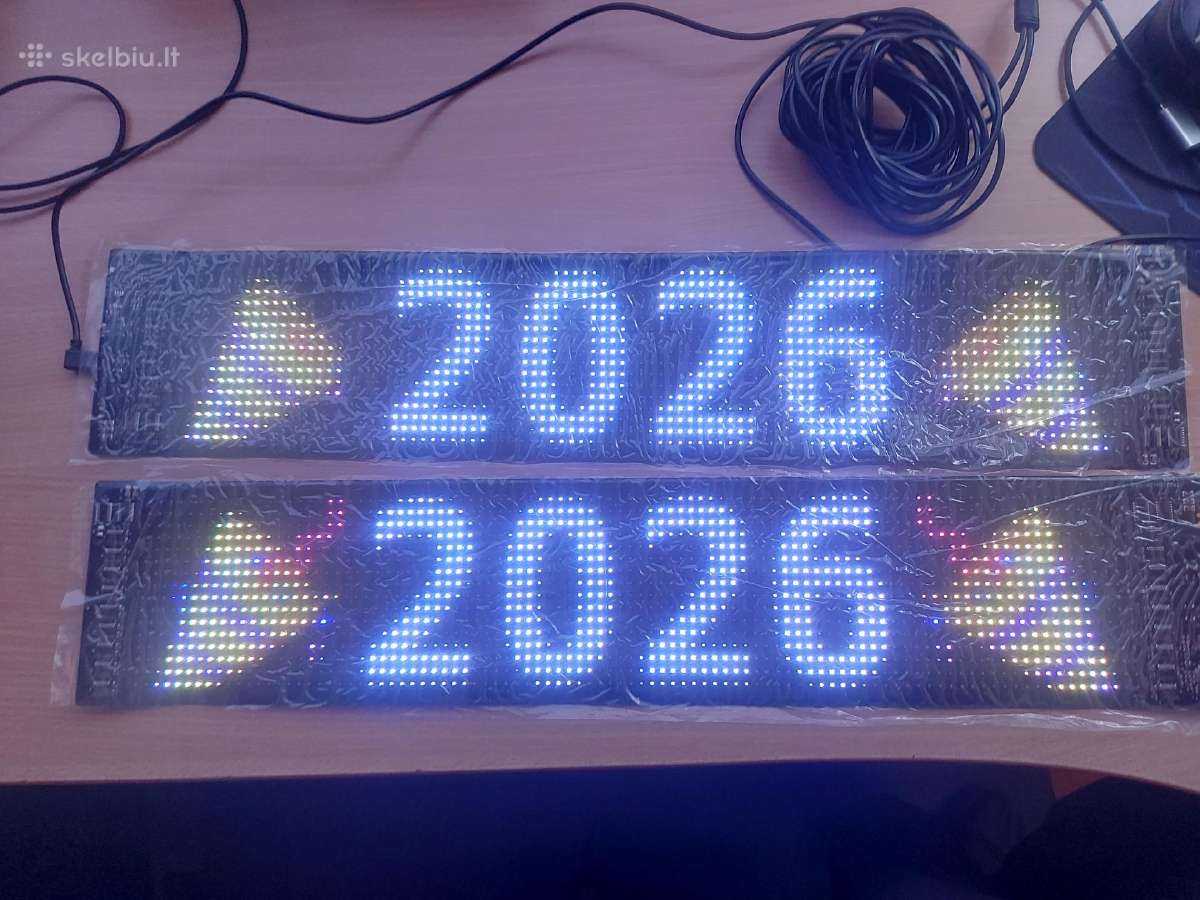 Auto akys, šviestlentė, LED juosta - nuotraukos Nr. 13