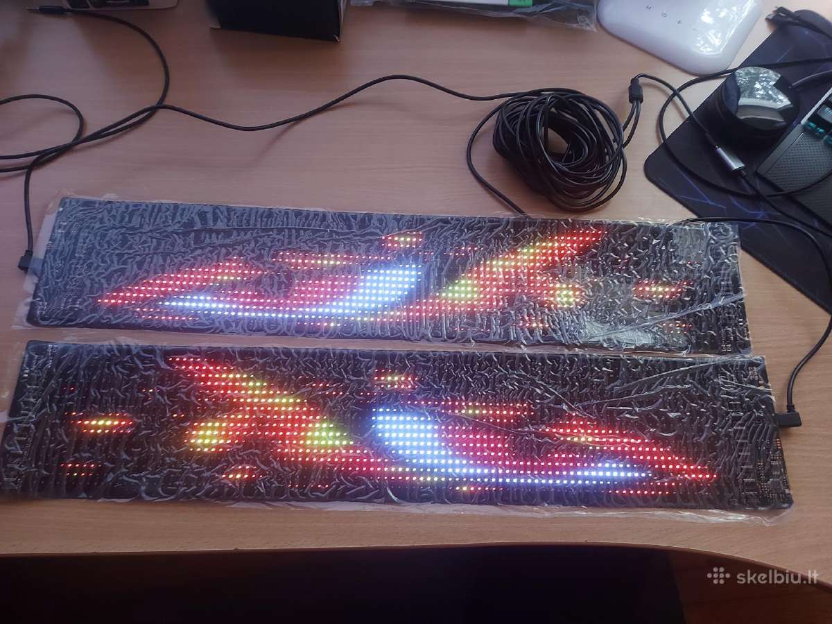 Auto akys, šviestlentė, LED juosta - nuotraukos Nr. 7