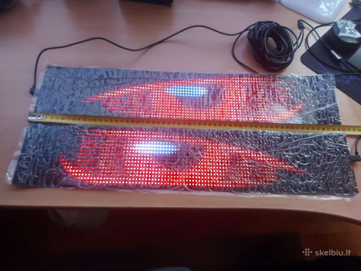 Auto akys, šviestlentė, LED juosta - nuotraukos Nr. 6