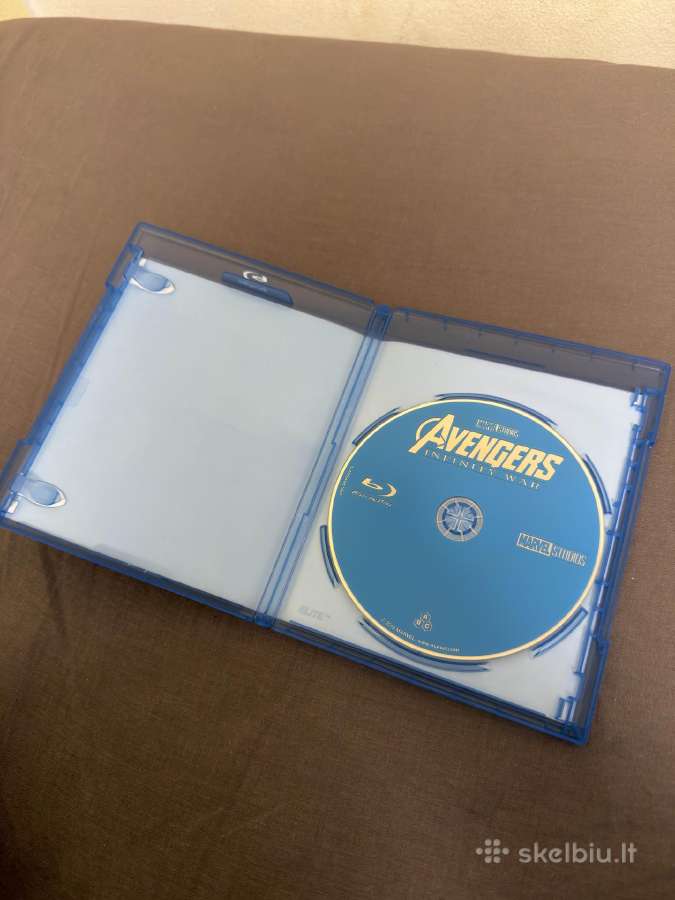 Avengers Infinity War Bluray diskas - nuotraukos Nr. 6